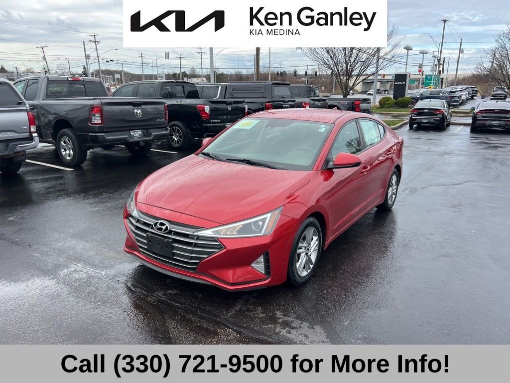 Used 2020 Hyundai Elantra SEL with VIN 5NPD84LF1LH537534 for sale in Medina, OH