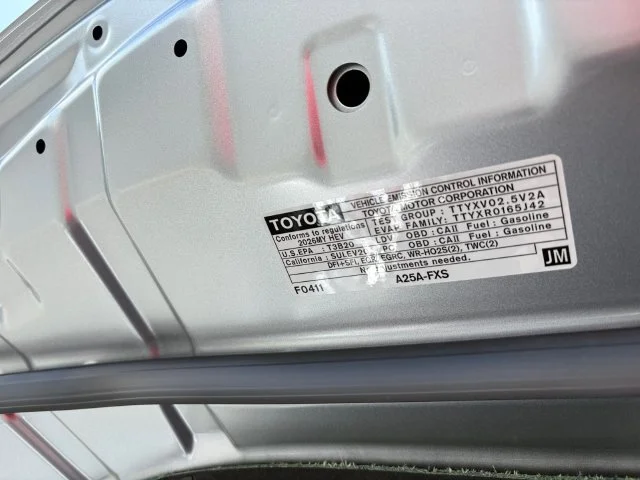 New 2026 Celestial Silver Metallic Toyota  LE image 10