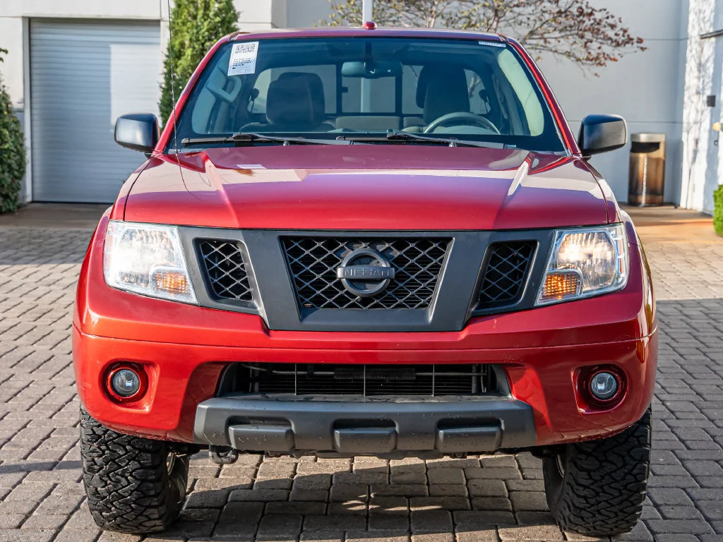 Used 2018 Lava Red Nissan SV image 2