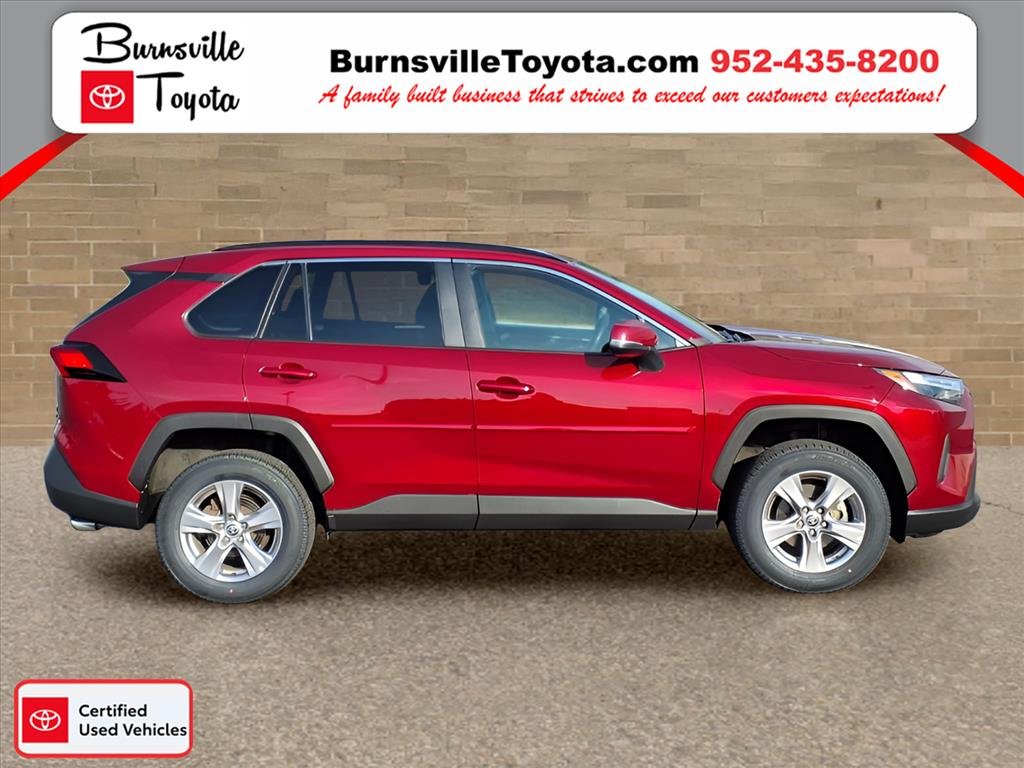 Certified 2022 Toyota RAV4 XLE with VIN 2T3P1RFV1NW274930 for sale in Burnsville, Minnesota