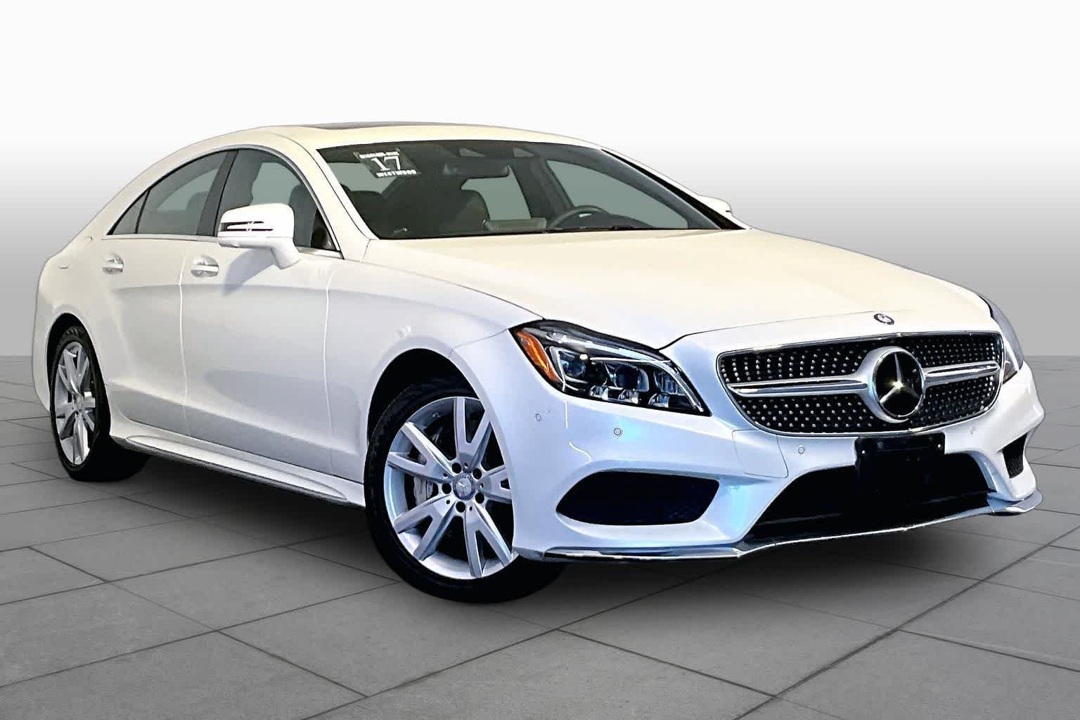Used 2017 designo Diamond White Metallic Mercedes-Benz CLS 550 image 3