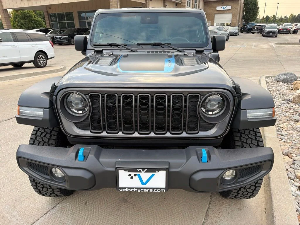 Used 2024 Gray Jeep Rubicon 4xe image 2