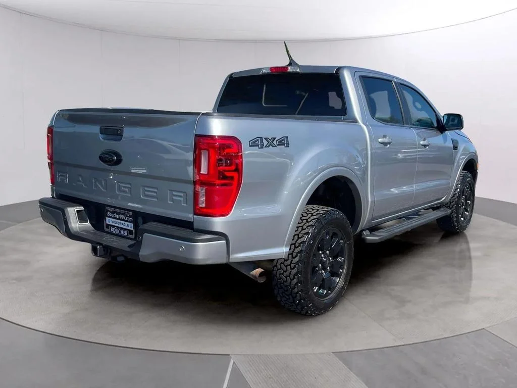 Used 2021 Iconic Silver Metallic Ford Lariat image 5