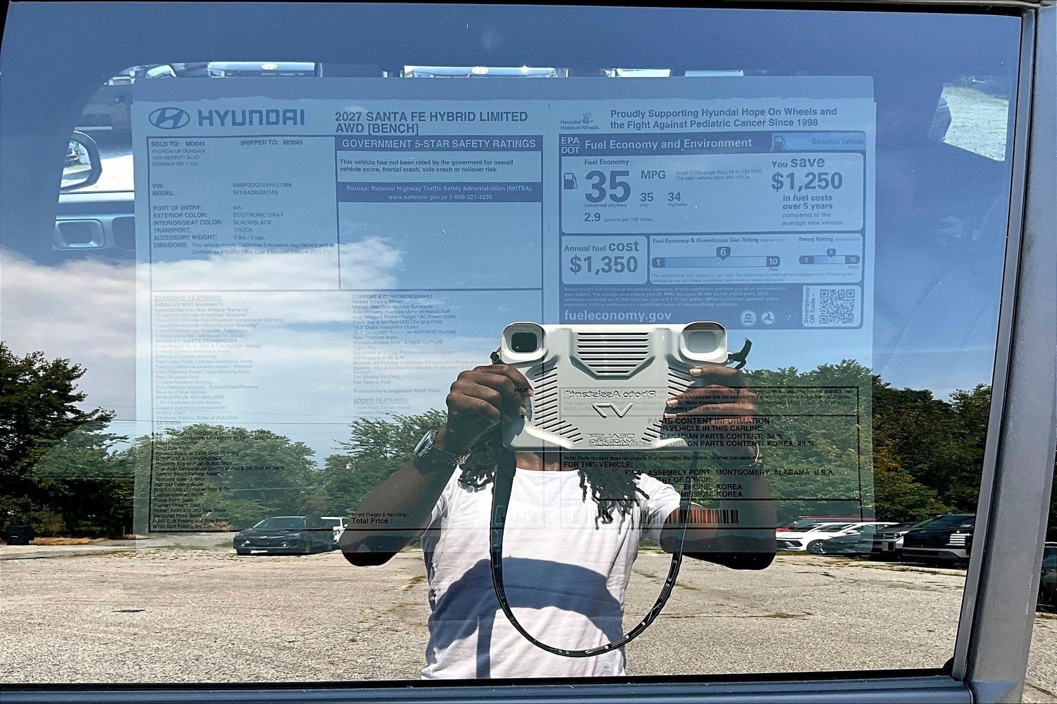 New 2027 Gray Hyundai Limited image 16