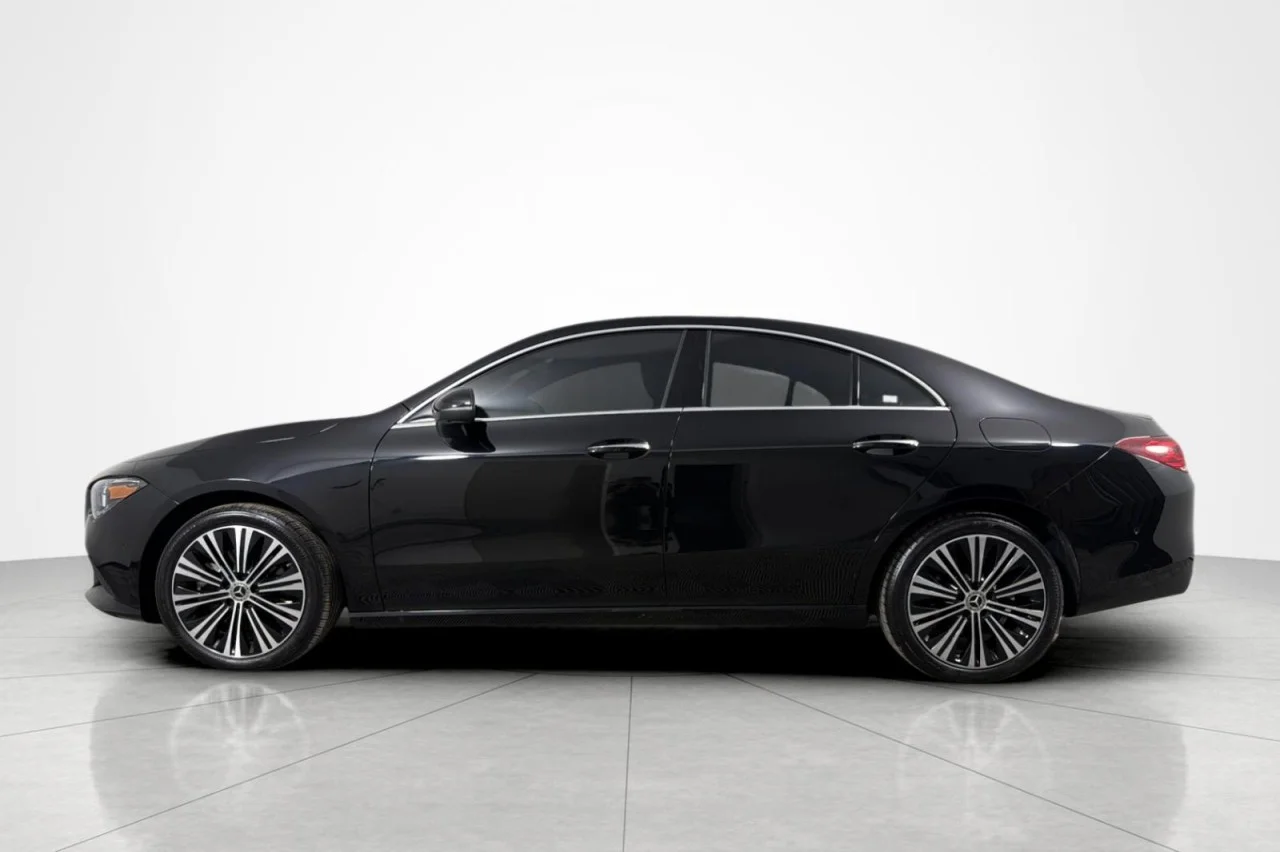Used 2023 Cosmos Black Metallic Mercedes-Benz CLA 250 image 2