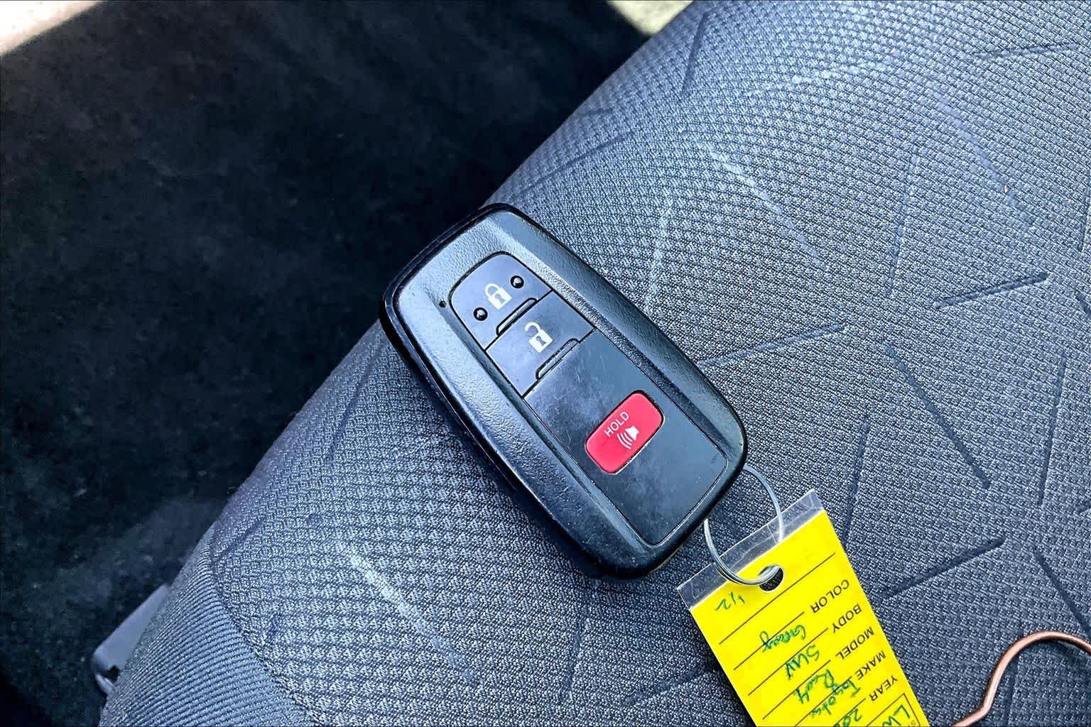 Used 2020 Silver Sky Metallic Toyota Hybrid XLE image 12