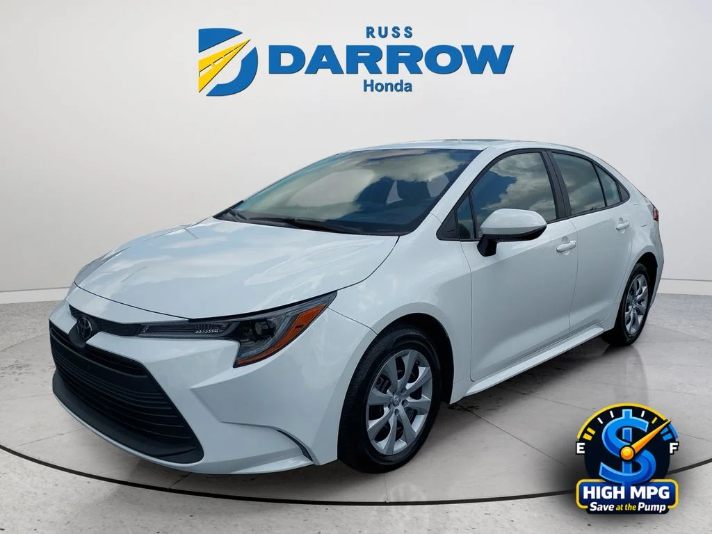 Certified Used 2023 White Toyota LE image 1