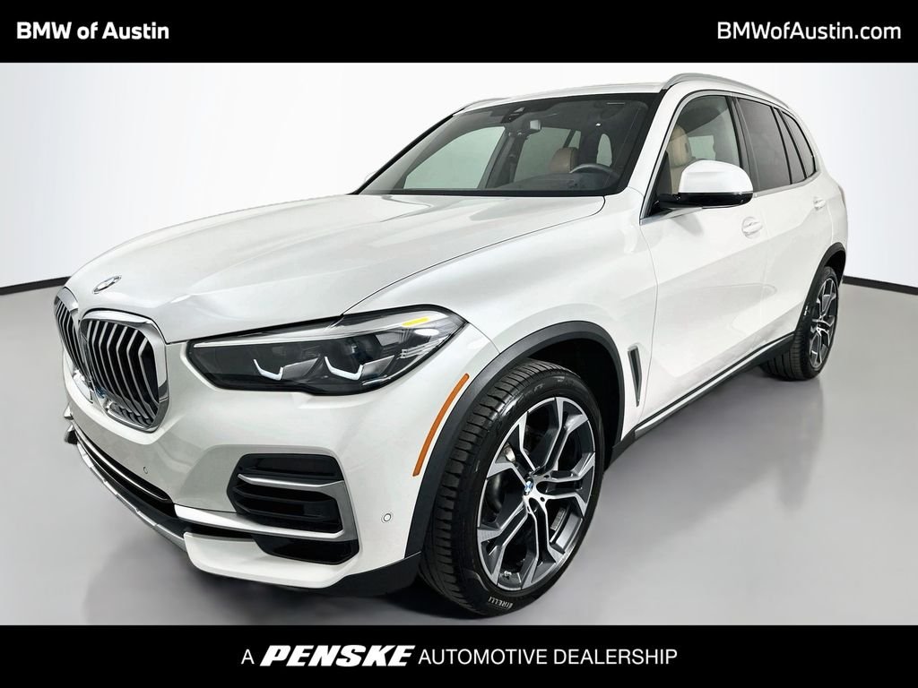 Certified Used 2023 Mineral White Metallic BMW xDrive40i image 1