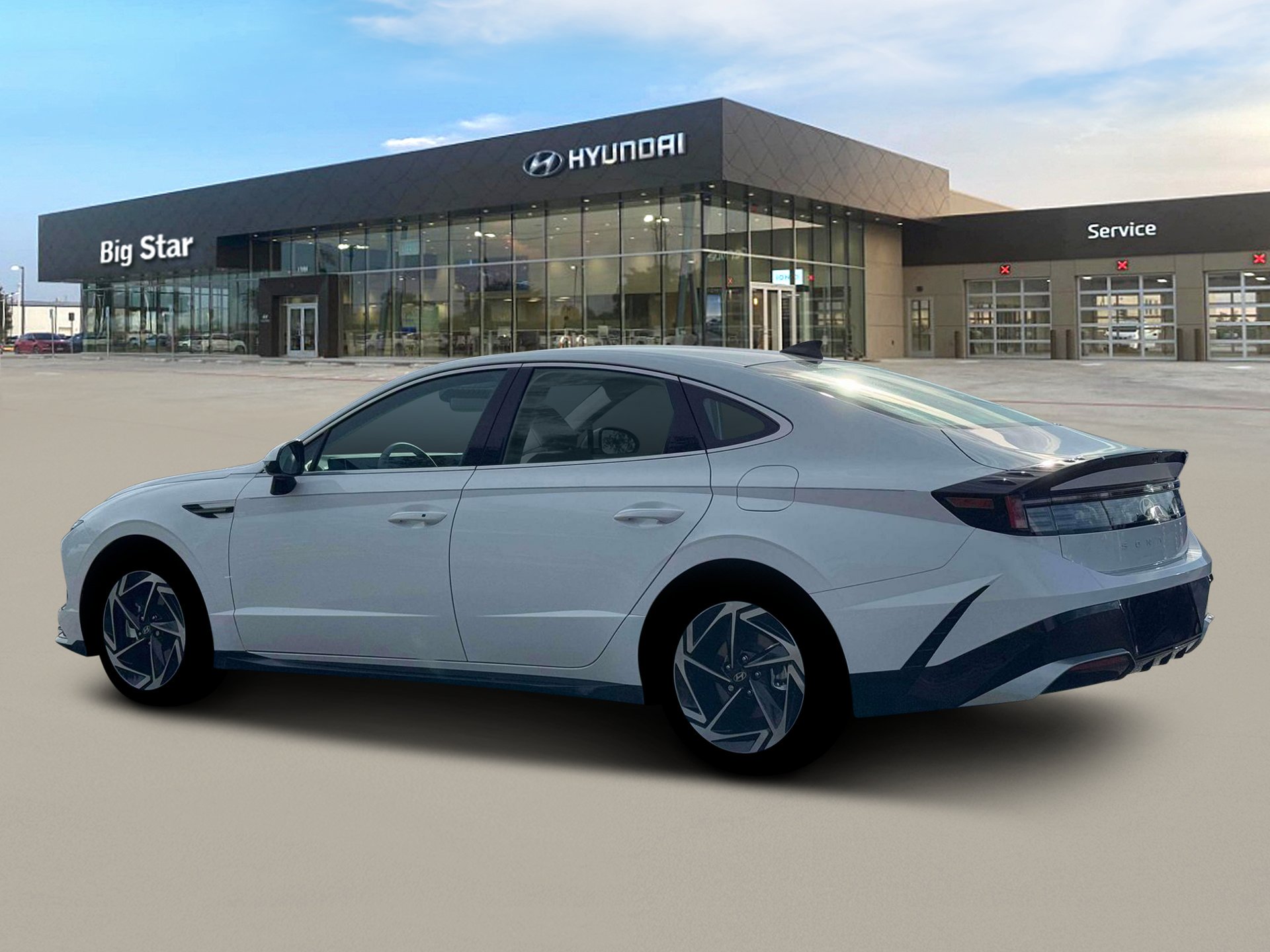 New 2026 Serenity White Hyundai SEL Sport image 4