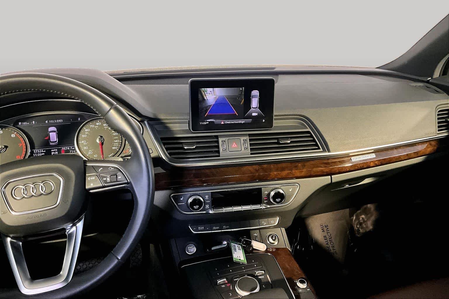 Used 2019 Moonlight Blue Metallic Audi Premium image 7