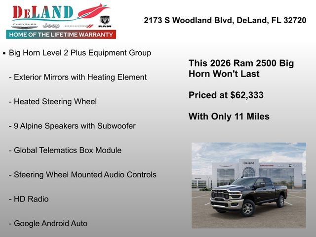 2026 RAM 2500 Big Horn - Photo 32
