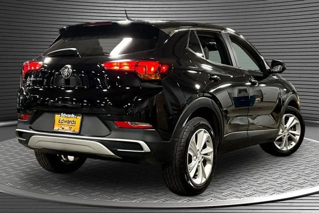 Used 2021 EBONY TWILIGHT METALLIC Buick Preferred image 6