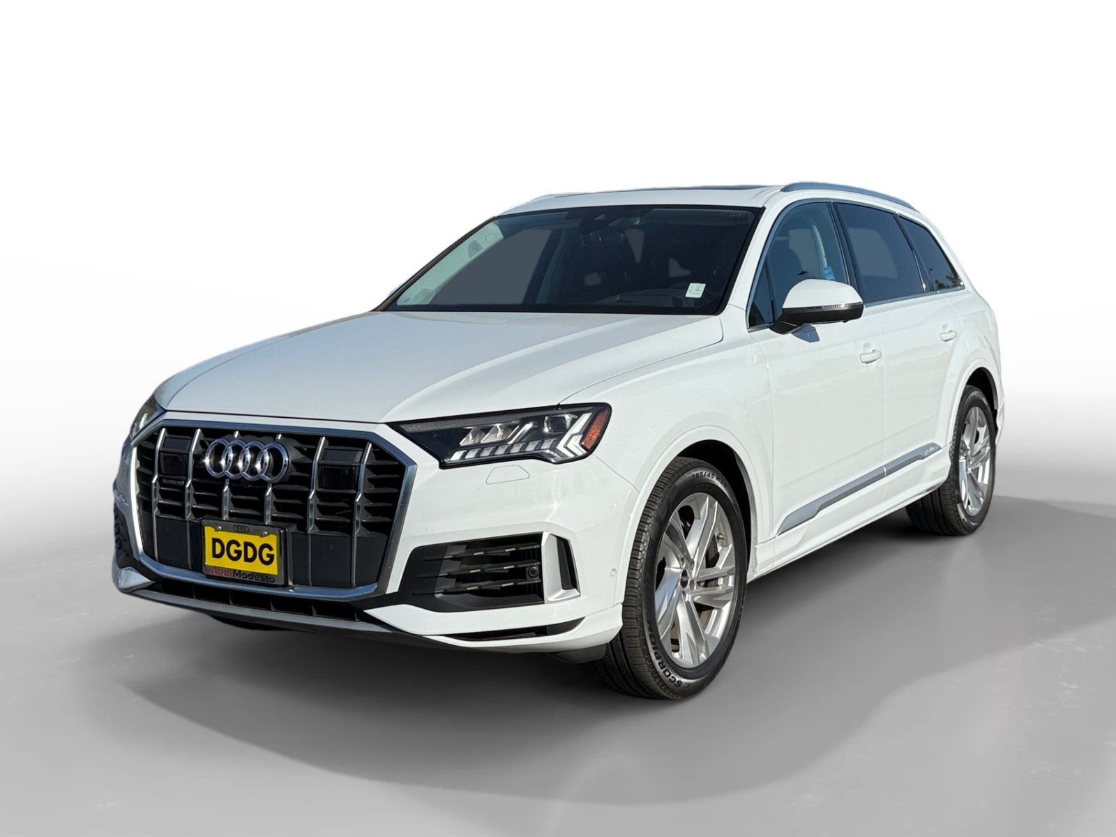 Used 2023 Glacier White Metallic Audi 55 Prestige image 1