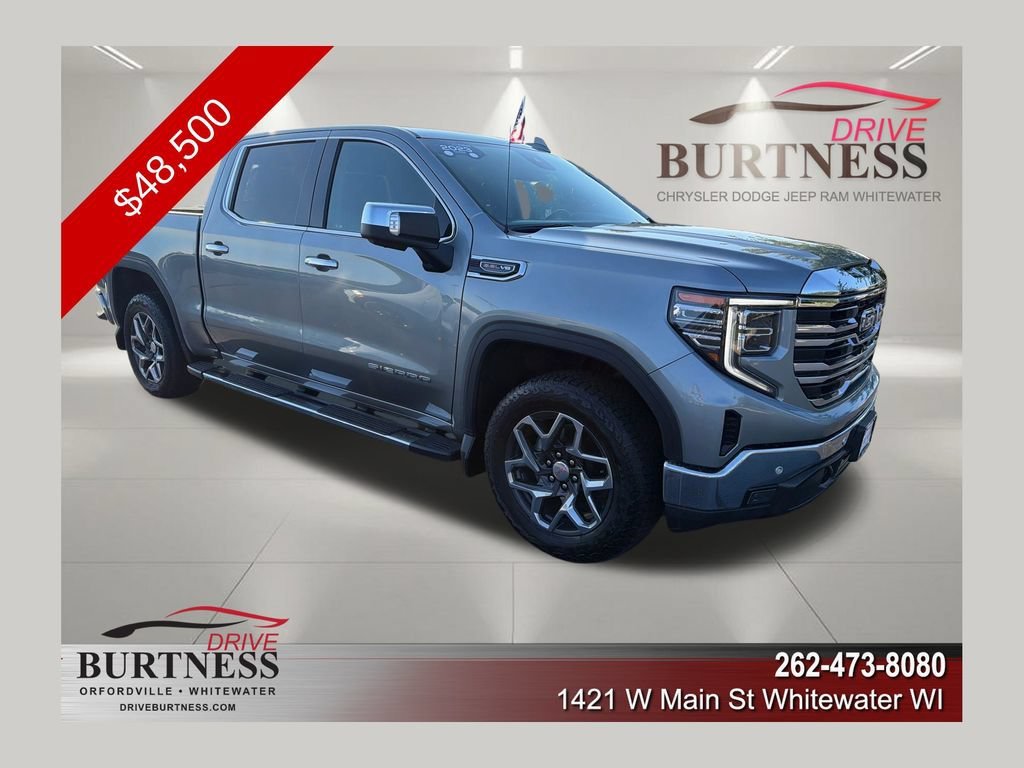 Certified Used 2023 Sterling Metallic GMC SLT image 1