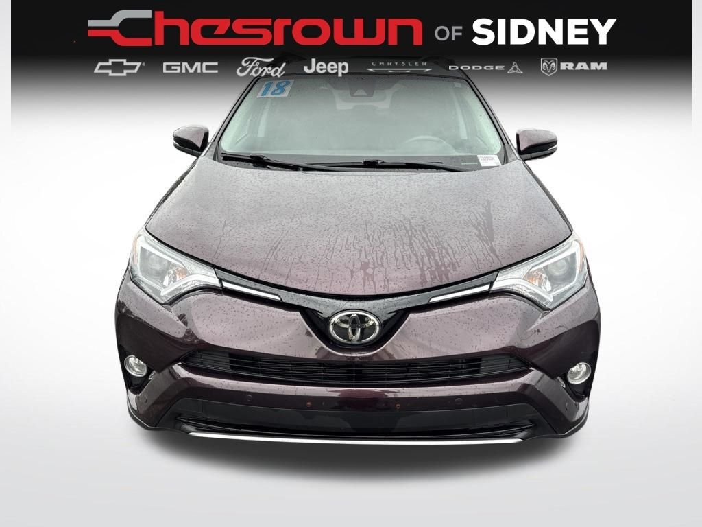 Used 2018 Black Currant Metallic Toyota XLE image 8