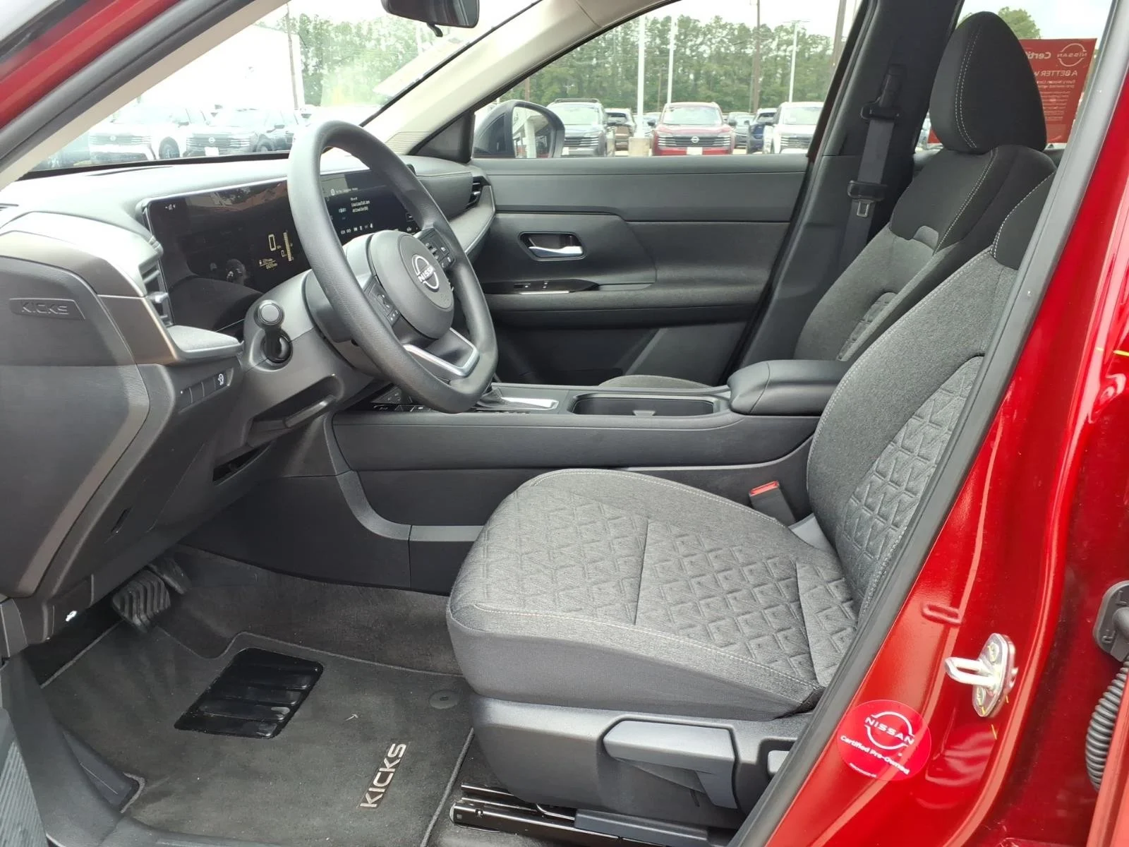 2026 Nissan Kicks SV Red at Robbins Nissan