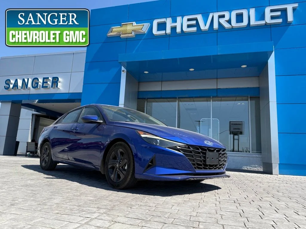 Used 2022 Blue Hyundai SEL image 1