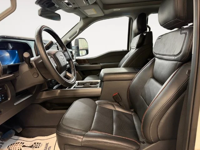 Certified Used 2024 White Metallic Ford Lariat image 11