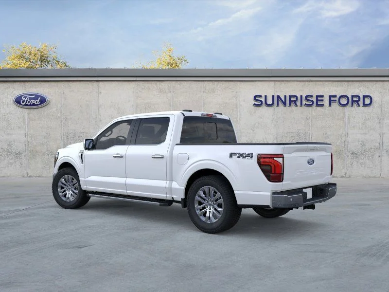 New 2026 Star White Metallic Tri-Coat Ford Lariat® image 4