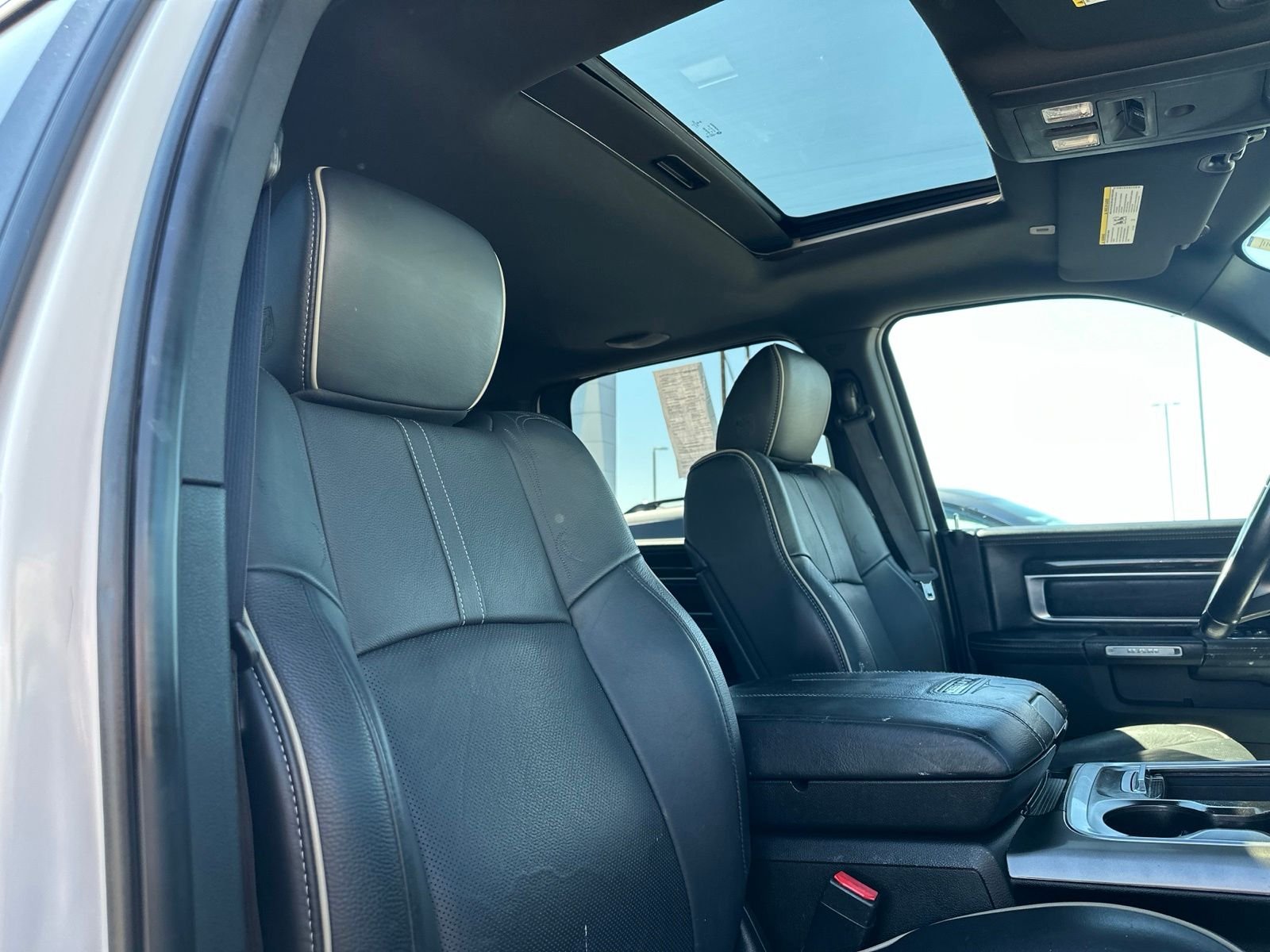 Used 2017 White Ram Laramie Longhorn image 43