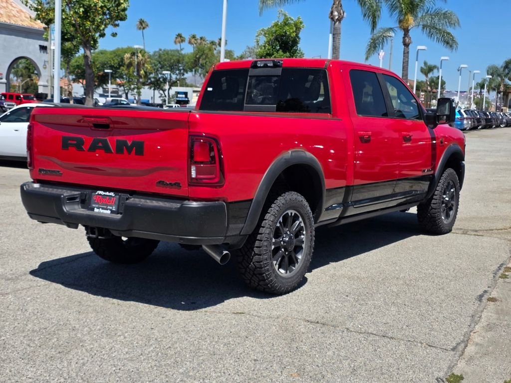 New 2026 Flame Red Clear-Coat Exterior Paint RAM Rebel image 4