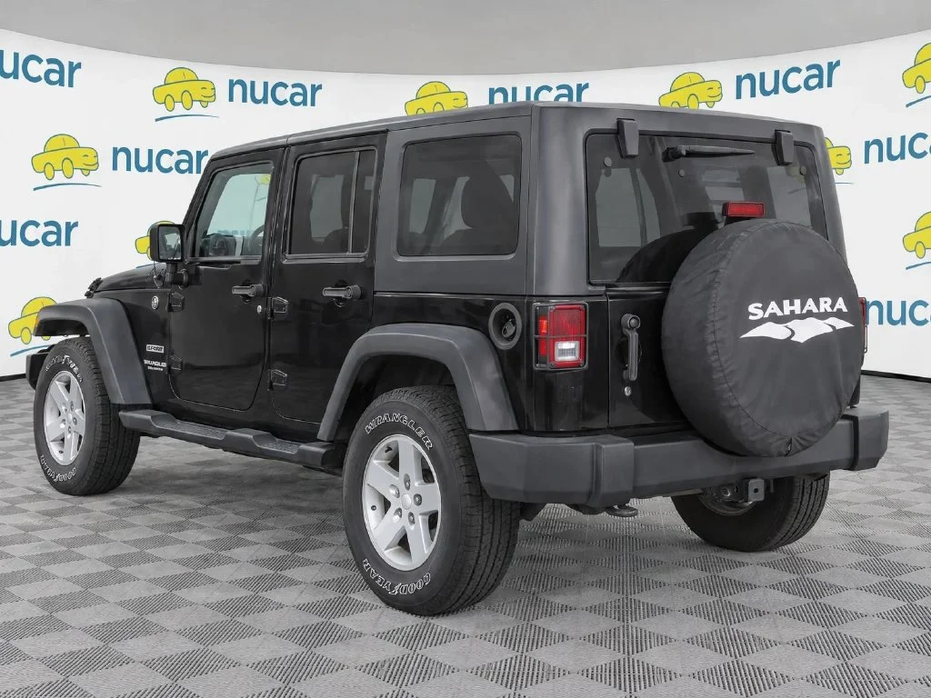 Used 2017 Black Jeep Unlimited Sport image 3