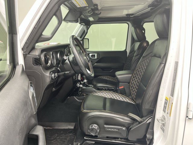Used 2022 Bright White Clearcoat Jeep High Altitude image 10