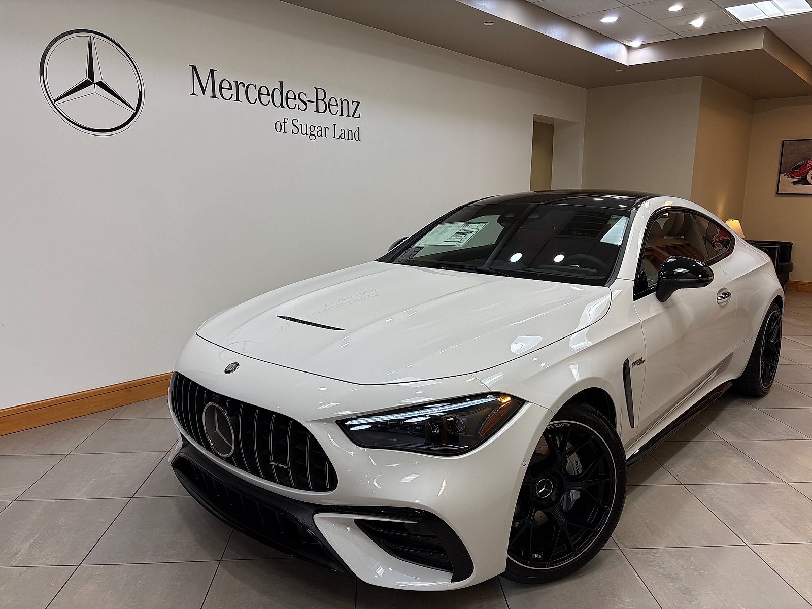 New 2027 MANUFAKTUR Moonlight White Metallic Mercedes-Benz AMG® CLE 53 image 1