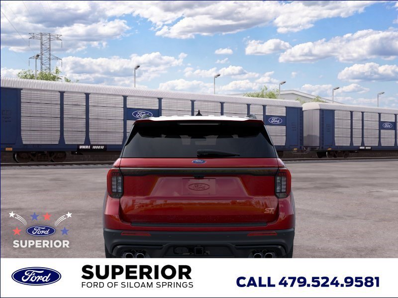 New 2026 Rapid Red Metallic Tinted Clearcoat Ford ST image 5