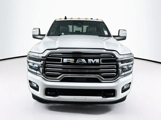 New 2026 Bright White Clear-Coat Exterior Paint RAM Laramie image 2