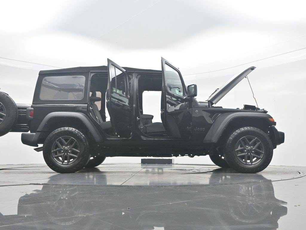 Used 2024 Black Clearcoat Jeep Sport S image 46