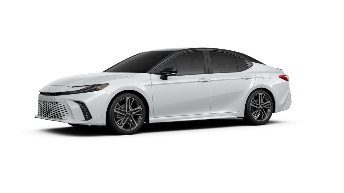 New 2026 Wind Chill Pearl with Midnight Black Metallic roof Toyota XSE image 46