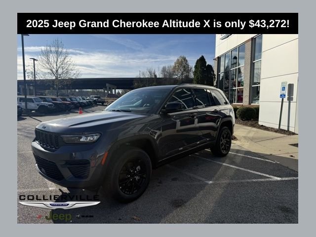 New 2025 Baltic Gray Metallic Clear-Coat Exterior Paint Jeep Altitude X image 1
