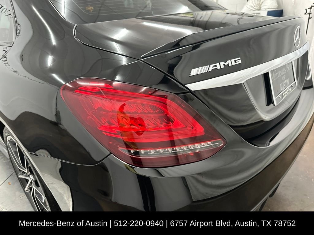 Certified Used 2021 Black Mercedes-Benz C 43 AMG® image 12