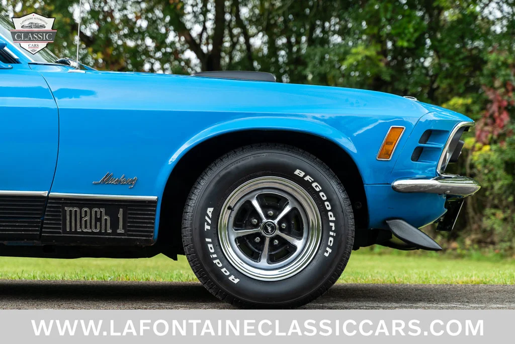Used 1970 Blue Ford Mach 1 image 19