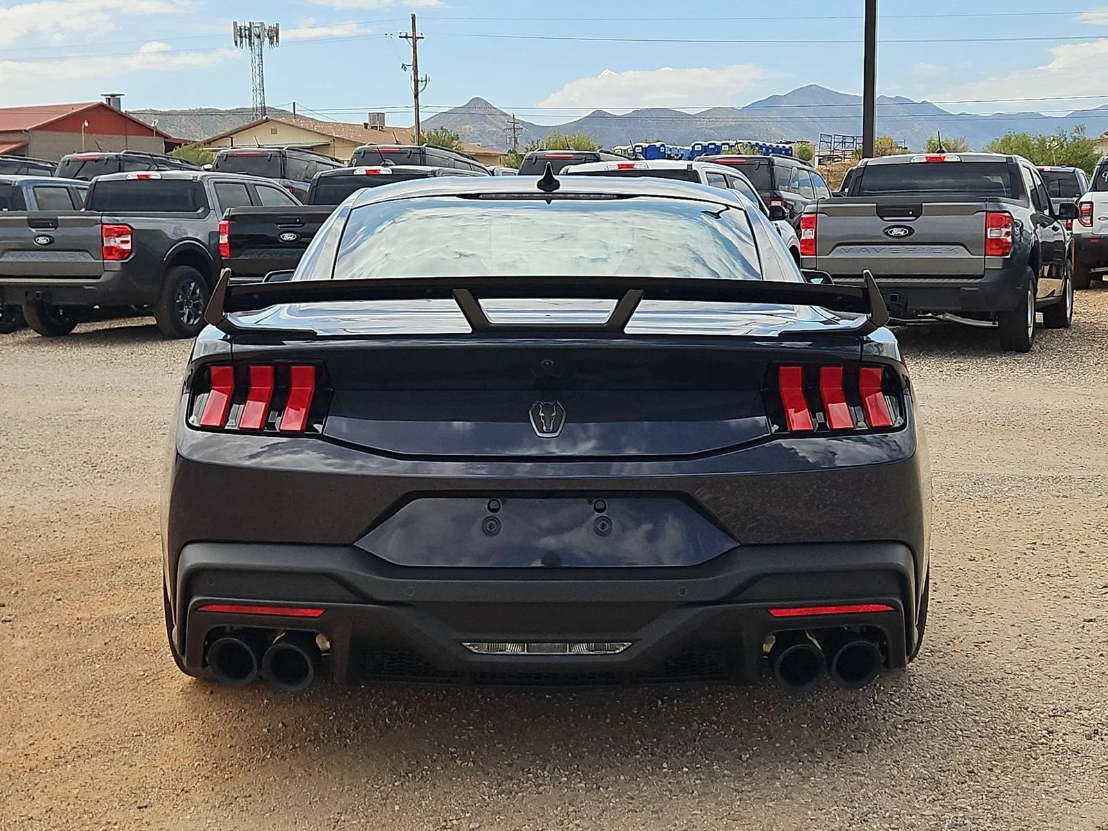 New 2026 Blue Ember Metallic Ford Dark Horse® Premium image 7