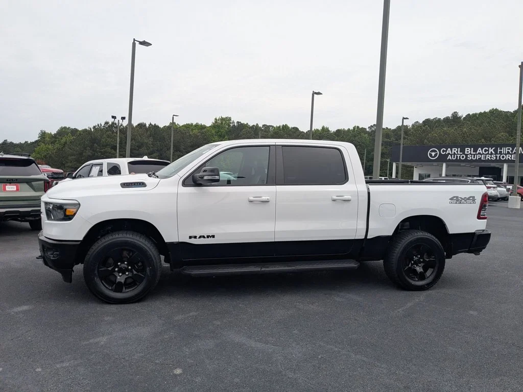 Used 2022 Bright White Clearcoat Ram Big Horn image 8