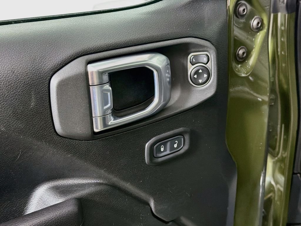 Used 2021 Green Jeep Unlimited Willys image 17