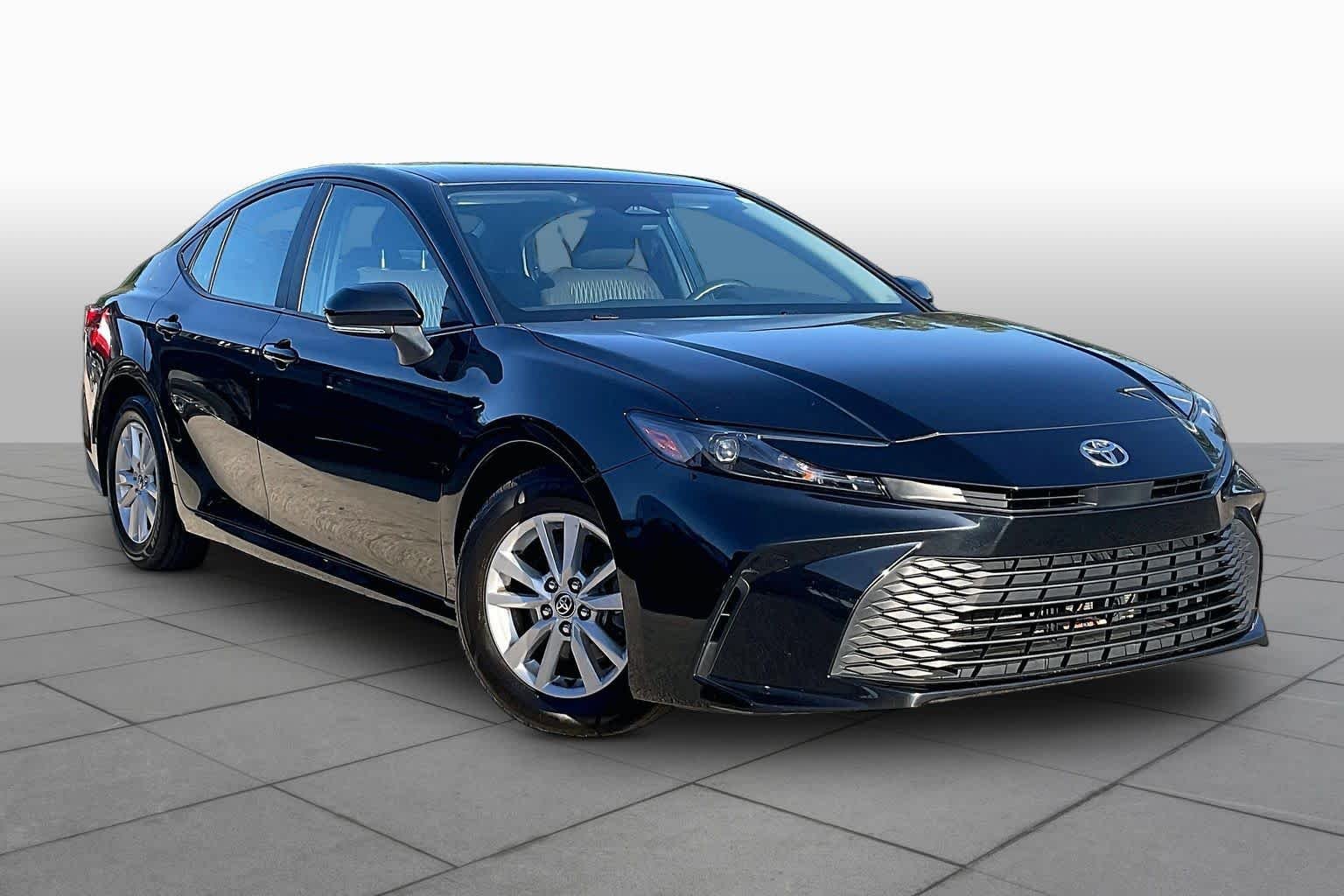 Used 2025 Midnight Black Metallic Toyota LE image 3