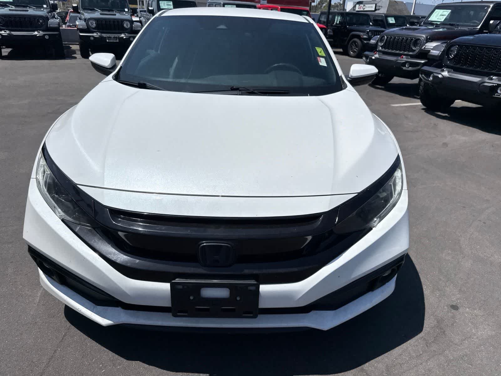 Used 2019 Platinum White Pearl Honda Sport image 3