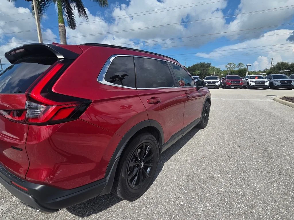 Certified Used 2024 Radiant Red Metallic Honda Sport image 5
