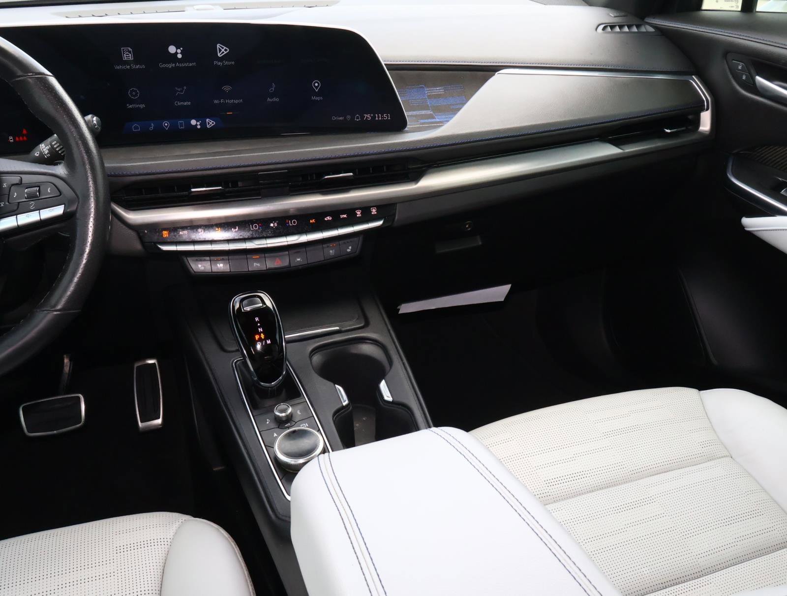 Used 2024 Crystal White Tricoat Cadillac Sport image 16