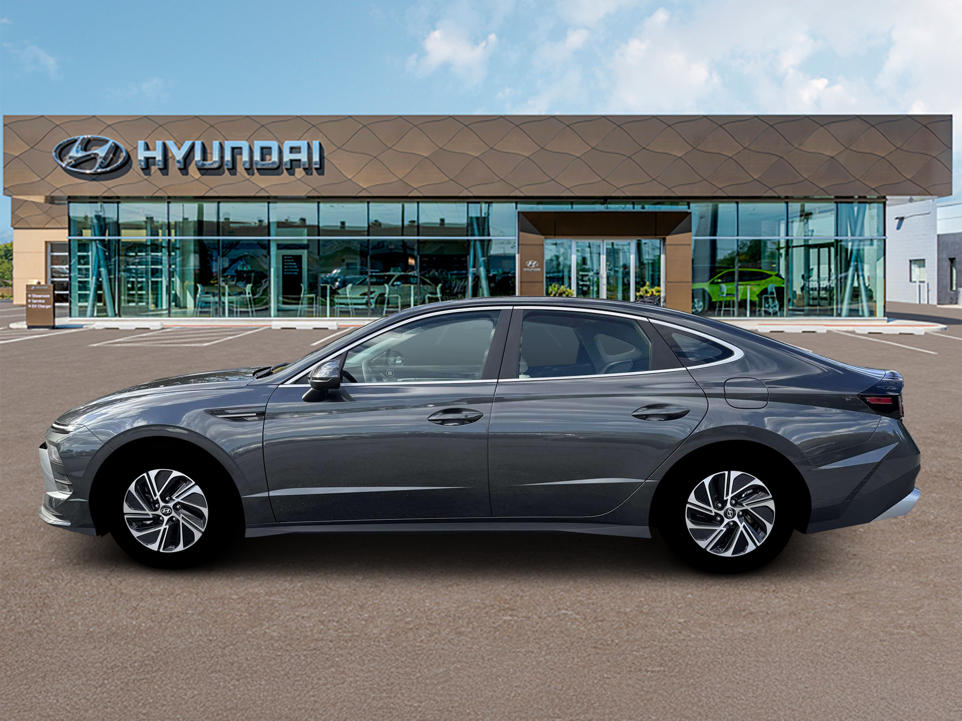 New 2026 Gray Hyundai Blue image 3