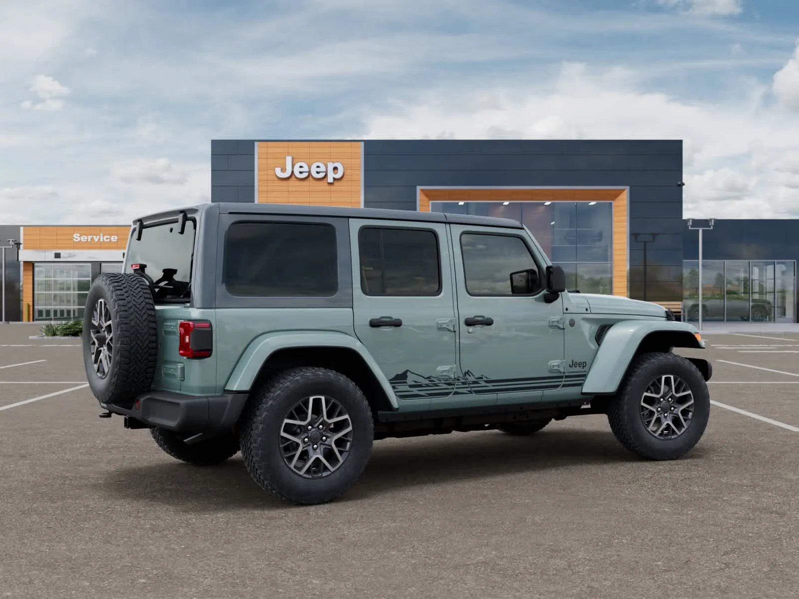 New 2026 Earl Clearcoat Jeep Sahara image 4