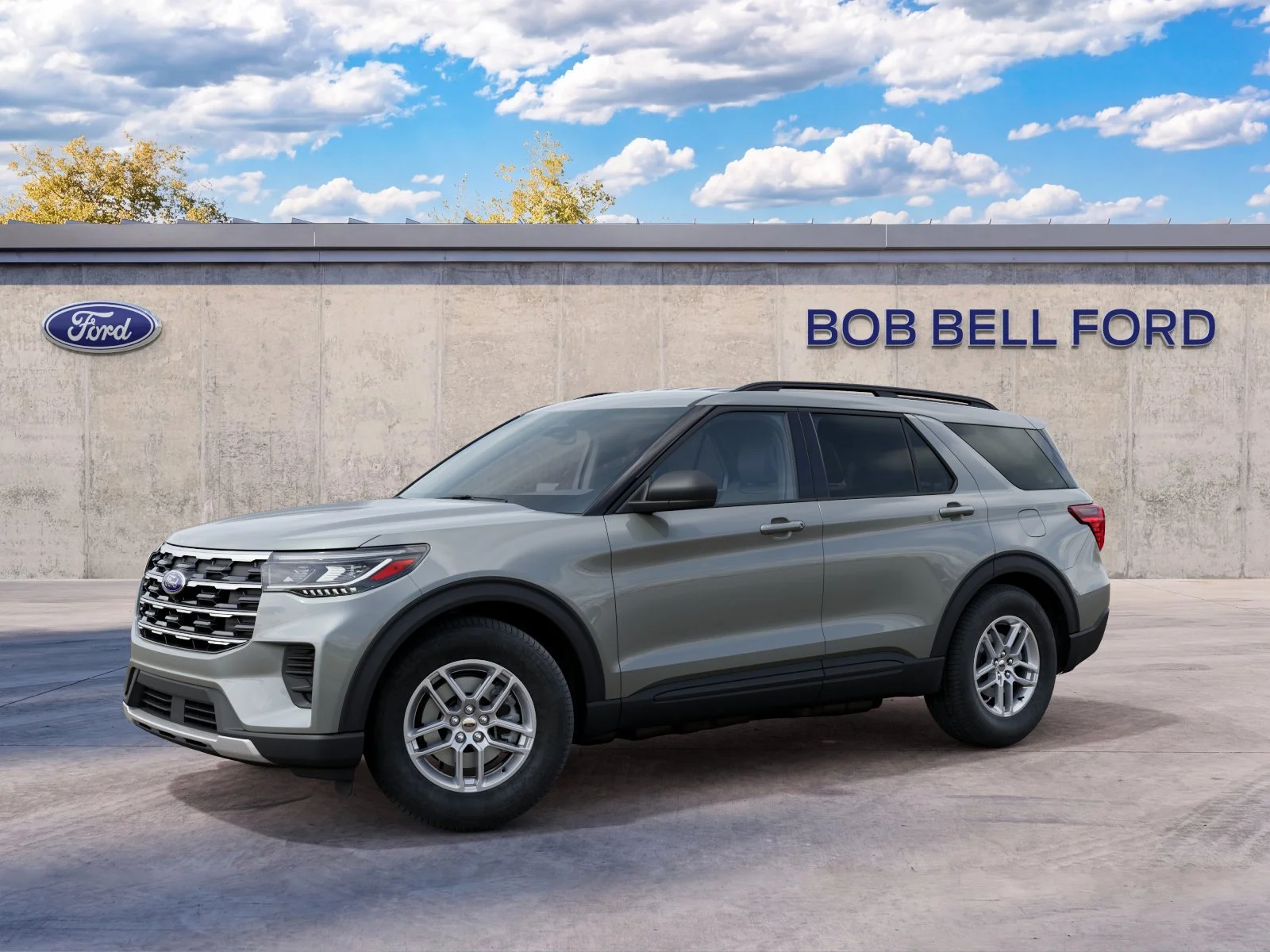 New 2027 Gray Ford 4DR 4WD ACTIVE image 1