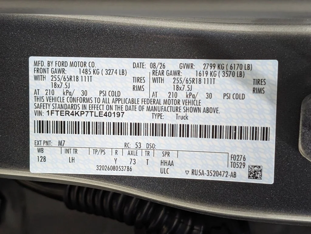 New 2026 Carbonized Gray Metallic Ford Lariat® image 26