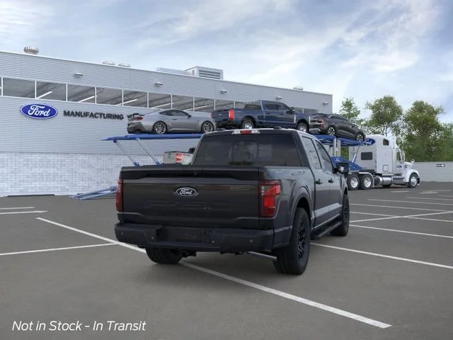 New 2026 Agate Black Metallic Ford XLT image 9