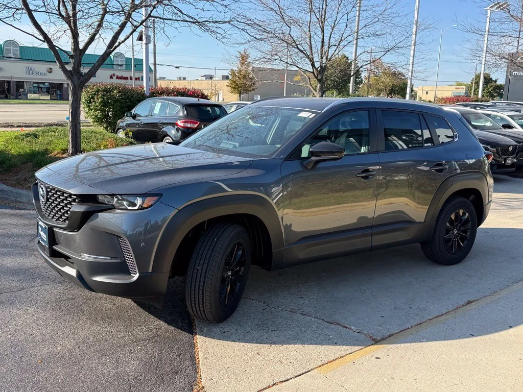 New 2026 Machine Gray Metallic Mazda Preferred AWD image 3
