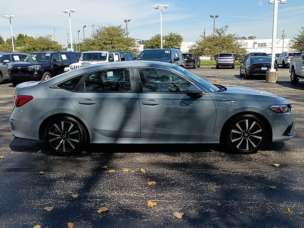 Certified Used 2024 Sonic Gray Pearl Honda EX image 2