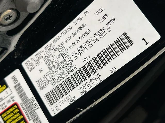 Used 2025 Black Toyota Platinum image 41